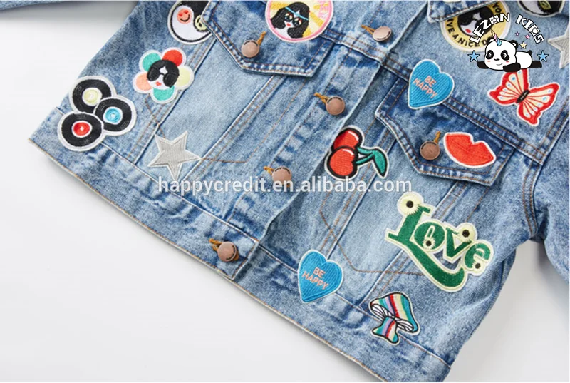 LEZONKIDS - Customizable Teenage Suit Skirt and Denim Jacket Boutique Girl Kids Clothing Sets